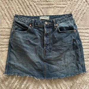 Denim skirt